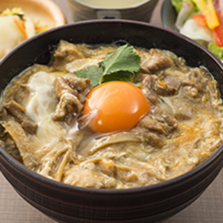 Tokyo Shamo Oyako-don (Chicken and egg bowl)