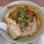 くるまやラーメン - 今年の締めラーメンのねぎみそチャーシュー 1130円