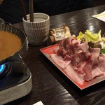 馳走菴 ひじり - ウリボウの牡丹鍋