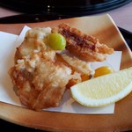 札幌 なだ万雅殿 - かじきとろ・レンコンはさみ揚げ・野菜豆腐etcです(2016年10月)。