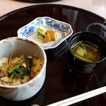 札幌 なだ万雅殿 - ご飯ものです(2016年10月)。