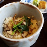 札幌 なだ万雅殿 - キノコの香りグッド(2016年10月)。