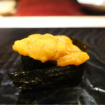 鮨 とかみ - 2016/12_バフン雲丹