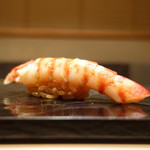 鮨 とかみ - 2016/12_車海老