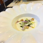 ユーロダイア - 聖護院かぶの温かいポタージュ