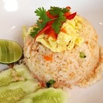 Audrey Cafe & Bistro - Salmon Fried Rice with Shrimp Roe（THB180.00）