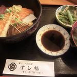 Sushi Fuku - 「ちらし定食」2016.09.26