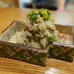 むろまち 加地 - 蟹味噌、蟹身入り大人のポテサラ