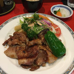 レストラン三澤亭 - 豚の味噌焼き