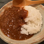 ぎをん 遠藤 - 〆の蟹カレー