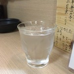 板 石山光一 - 芋焼酎「古秘」（水割り）