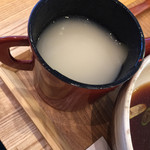 横濱蕎麦 傳介 - そば湯は濃いめ