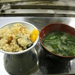 かき焼 うちの海 - 牡蠣ご飯