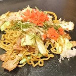 下町鉄板台所 蔵之蔵 - 焼きそば定食