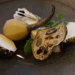 ヴィラ・アイーダ - 鰆　黄カブ　ユリ根　くわい　ほうじ茶