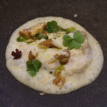 ヴィラ・アイーダ - 米　ラディッキオ　菊芋のメレンゲ