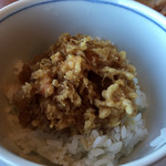 Tempurashinjukutsunahachi - 小エビのかき揚げの小天丼