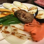 焼肉　エスカーラ - 野菜焼き