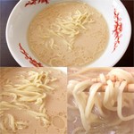 ビッグハウス - 料理写真:プレミアム塩とんこつ完成♪