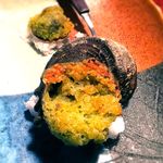 レストラン イコブ - サザエのオーブン焼き　2016.12.26