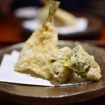 天雅 - 天ぷら二皿目