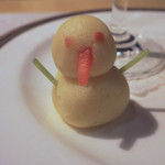 KENの厨房 - ポテトで作った雪だるま