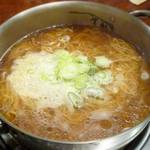 レストラン イコブ - お鍋の後は〆ラーメン　2016.12.26