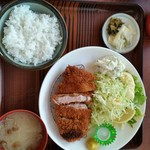 Suigouan - とんかつ定食　1150円