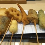 串揚げＣセット　930円