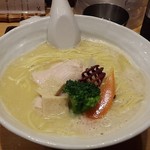 鶏白湯SOBA　大　１０５０円