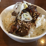 豚のらーめん 弐番手 - ミニ肉丼