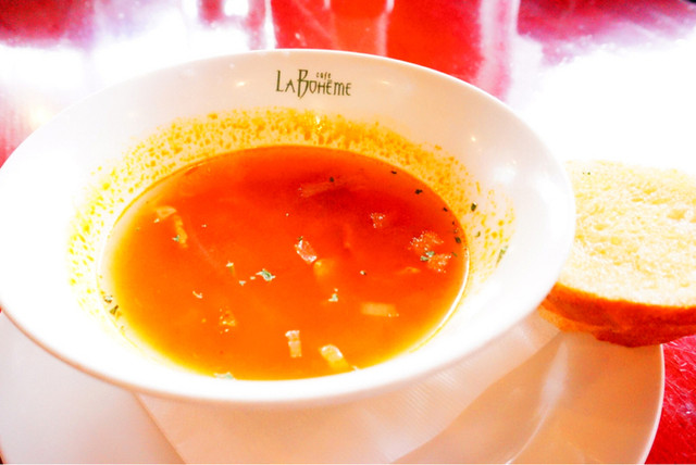 閉店 カフェ ラ ボエム 茶屋町 Cafe La Boheme 大阪梅田 阪急 イタリアン 食べログ