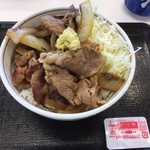 吉野家 - 牛カルビ生姜焼丼