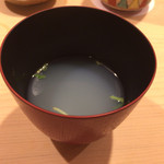 鮨 あらい - しじみ汁