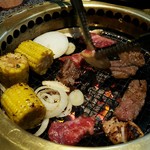 あみやき亭 - 野菜も焼きます