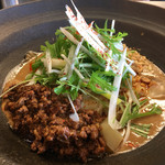 FLAT HAND フジ家 - 汁なし担々麺