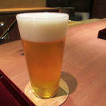 二条城ふる田 - (2016.12月)生ビール