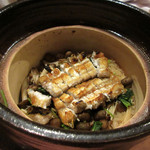 二条城ふる田 - 12】食事：穴子白焼　むかご　きの子ご飯 留椀 香の物(2016.12月)