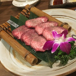 和牛 まつした - 上塩タン！