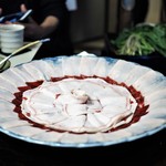 比良山荘 - 熊鍋用の肉