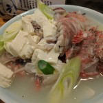 天史朗鮨 - メヌケの頭の塩煮　塩煮で１番旨い!