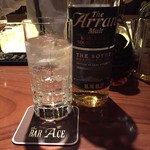 the BAR ACE - H28.12再　アランザボシークオーターカスクバッチ１　ソーダ割り