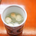 割烹 やました - お通し1　吸い物