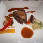 オールデイダイニング カルイザワグリル - 牛フィレ・フォアグラ（H.28.12)