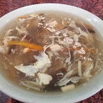 永和小籠湯包 - 酸辣湯(2016年12月、25NT$≒92円)