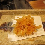 日本橋 蕎ノ字 - 生桜海老のかき揚げ（静岡）