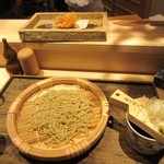 日本橋 蕎ノ字 - 天麩羅を楽しんで、〆に。