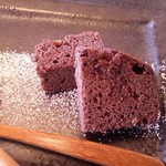 僧伽小野 一秀庵 - スノーチョコレートパウンド