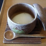 僧伽小野 一秀庵 - 糸島白菜とトリュフの玉〆