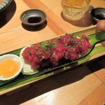 まぐろユッケ2016.12.25